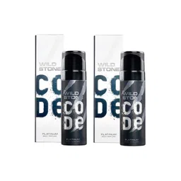 wild stone code Wild stone Men Set of 2 Code Platinum Long Lasting Body Deodorant Perfume - 150 ml each-picture-16