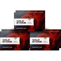 Wild Stone Ultra Sensual Soap Combo for Men Pack of 6 (125gm each) (6 x 125 g)-picture-56