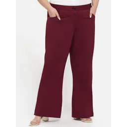 wild U Women Plus Size Tailored Straight Fit Trouser-picture-14