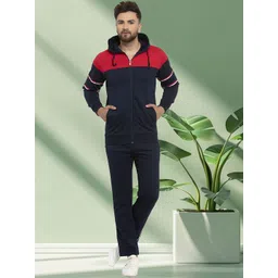 WILD WEST Men Colourblocked Tracksuits-picture-13