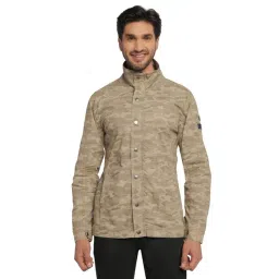 Wildcraft Beige Cotton Regular Fit Camouflage Jacket-picture-23