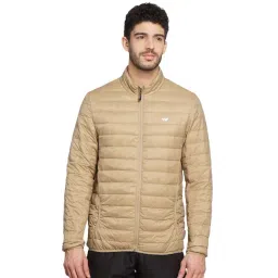 Wildcraft Beige Regular Fit Quilted Jacket-picture-34