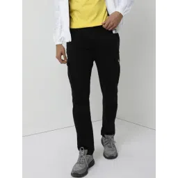 Wildcraft Black Cotton Regular Fit Trackpants-picture-35