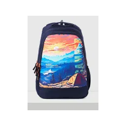 Wildcraft Black Printed Polyester Backpack-picture-13