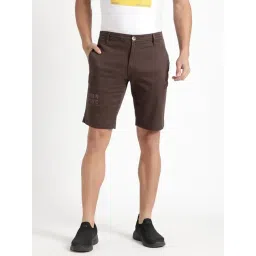 Wildcraft Brown Cotton Regular Fit Shorts-picture-43