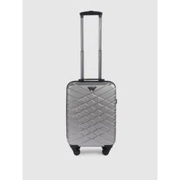 Wildcraft Champagne Textured Cabin Trolley Suitcase image 1