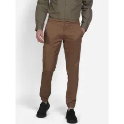 Wildcraft Khaki Cotton Regular Fit Joggers-picture-21