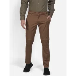 Wildcraft Khaki Cotton Regular Fit Trackpants-picture-11