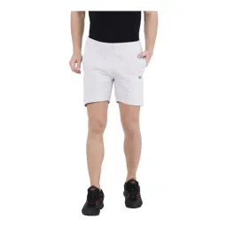 Wildcraft Light Grey Cotton Regular Fit Shorts-picture-20