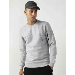 Wildcraft Light Grey Regular Fit Printed Sweatshirt-picture-15