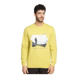 Wildcraft Lime Green Round Neck Sweatshirt-picture-16