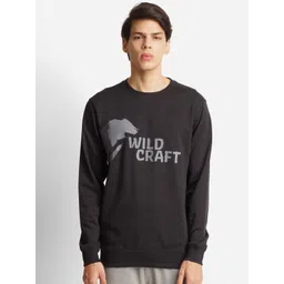 Wildcraft Men Black Printed Sweatshirt-picture-31