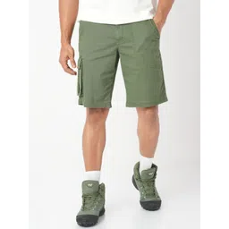Wildcraft Men Mid-Rise Regular Fit Outdoor Cargo Shorts-picture-38