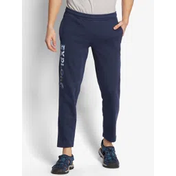Wildcraft Men Navy Blue Cotton Sports Track Pants-picture-13