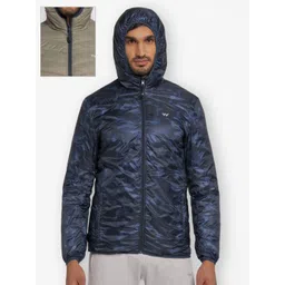 Wildcraft Men Navy Blue Water Resistant Outdoor  Reversible Sporty Jacket-picture-42