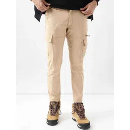 Wildcraft Men Relaxed Mid-Rise Cotton Cargos-picture-21