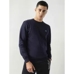 Wildcraft Navy Regular Fit Sweatshirt-picture-11