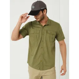 Wildcraft Olive Regular Fit Shirt-picture-43