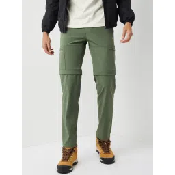 Wildcraft Olive Regular Fit Trackpants-picture-30