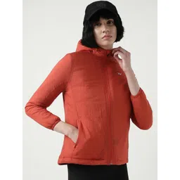 Wildcraft Self Design Hooded Long Sleeves Insulator Anti Odour Puffer Jacket-picture-11