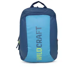 Wildcraft Unisex Blue Ambit Brand Logo Laptop Backpack-picture-13