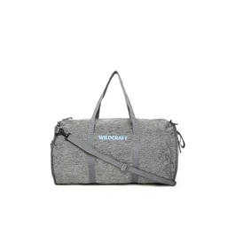 Wildcraft Unisex Grey Melange Frisbee Foldable Duffel Bag with Sling Strap-picture-17