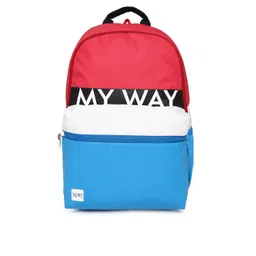 Wildcraft Unisex Red & Blue BP Mini 3 Colorblocked Backpack-picture-37