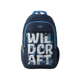 Wildcraft Valour Blue Polyester Printed Laptop Backpack - 25 Ltrs image 4