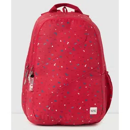 Wildcraft Wiki Printed Backpack Red - Height 18 Inches-picture-12