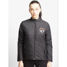 Wildcraft Women Black Lightweight Outdoor Sporty Jacket-picture-34