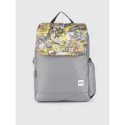 Wildcraft Women Grey & Yellow MyTrix 2 Graphic Backpack-picture-26