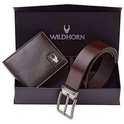 wildhorn Gift Hamper For Men I Rfid Protected Leather Wallet & Belt Combo Gift Set I Gift For Friend, Boyfriend,Husband,Father, Son Etc, Brown-picture-19