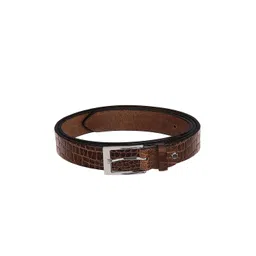 WildHorn Men Brown Textured Leather Belt-picture-27