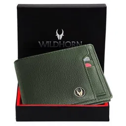wildhorn Men Logo Print Bi-Fold Wallet-picture-20