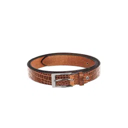 WildHorn Men Tan Textured Leather Belt-picture-19