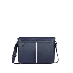 WildHorn Men Textured Leather Messenger Bag-picture-27