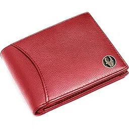 wildhorn Oliver Leather Wallet for Men (Red)-picture-31