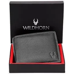 wildhorn Rfid Protected Leather Wallet For Men, Black-picture-26