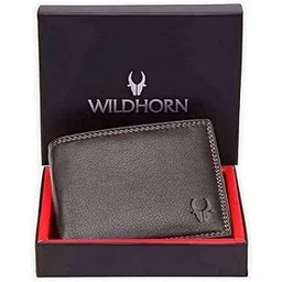 wildhorn Rfid Protected Leather Wallet For Men, Brown-picture-14