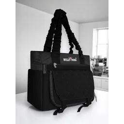 WILDMODA Textured Structured Tote Bag with Quilted-picture-39