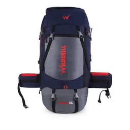 WILDSKILL Unisex Brand Logo Backpack with Compression Straps-picture-28