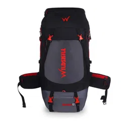 WILDSKILL Unisex Brand Logo Backpack with Compression Straps-picture-17