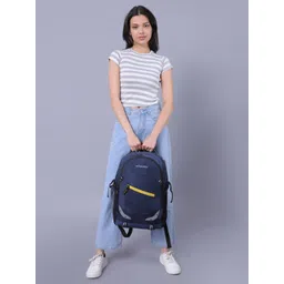 WILDSKILL Unisex Brand Logo Backpack with Compression Straps-picture-25