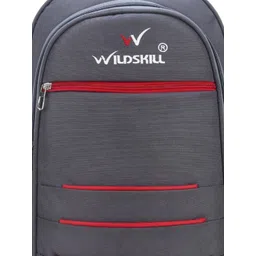 WILDSKILL Unisex Brand Logo Backpack with Compression Straps image 4