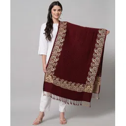 WILLEY Wool Woven Women Shawl-picture-27