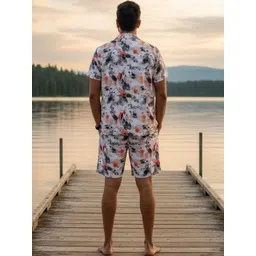 WILNERCROWN Men Printed Night suit image 4