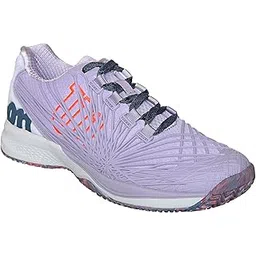 Wilson WRS323850 Synthetic Women's KAOS 2.0 Tennis Shoes (White/Purple)-picture-12