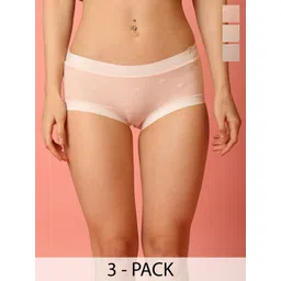 wincly fashion Pack Of 3 Heart Printed Hipster Briefs-picture-13