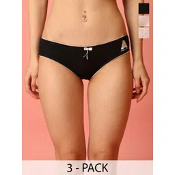 wincly fashion Pack Of 3 Printed Low-Rise Hipster BriefsABC/MC/PO3/M-picture-18