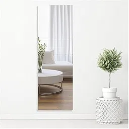 windowera Long Size Mirror, Full Length Mirror, 12 inch × 36 inch Mirror, 3 Tiles of 12 × 12 inches, Yoga Gym Mirror, Easy mounting-picture-19